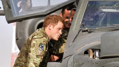 In shining armor: Apache-piloting Prince Harry to ‘help oust Assad’