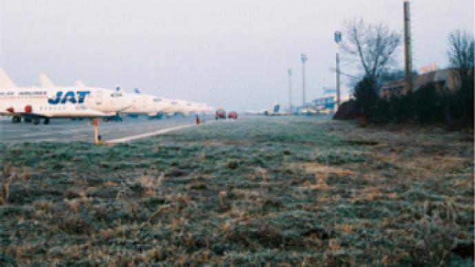 Serbian airport cleared by Russian mine sweepers