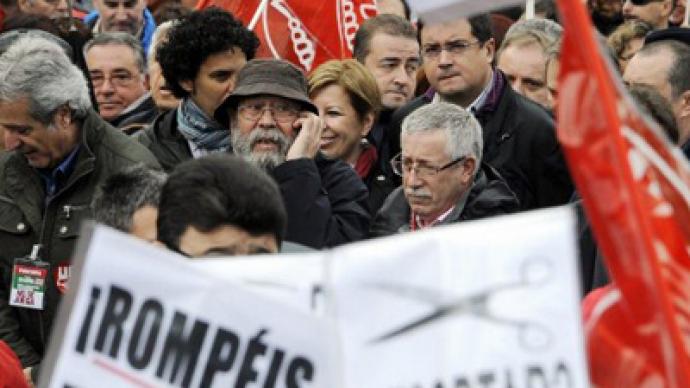 Spain rallies against healthcare and education cuts