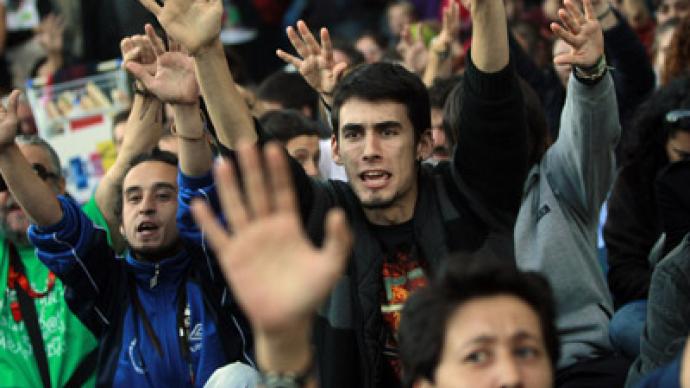 Thousands in Madrid protest 2013 budget cuts (PHOTOS)
