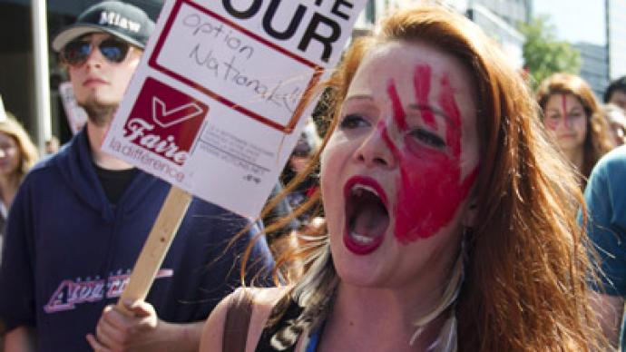 Massive student protests return to streets of Montreal (PHOTOS)