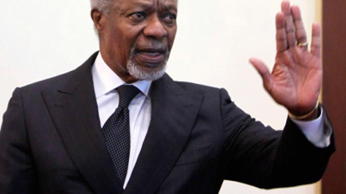Syrian govt accepts Annan's 6-point peace plan