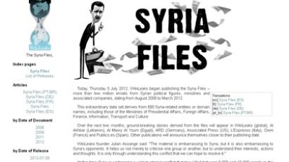 Wikiliance: Anonymous and WikiLeaks collaborated on Syria Files