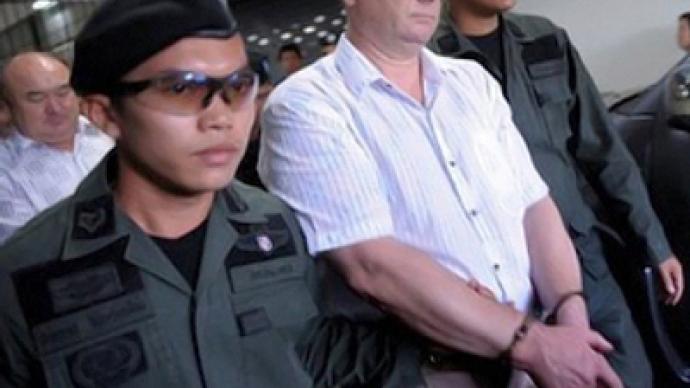 Charges dropped against arms plane crew in Thailand