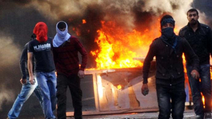 Firebombs and water cannons: Kurdish protesters clash with police in Turkey (PHOTOS)