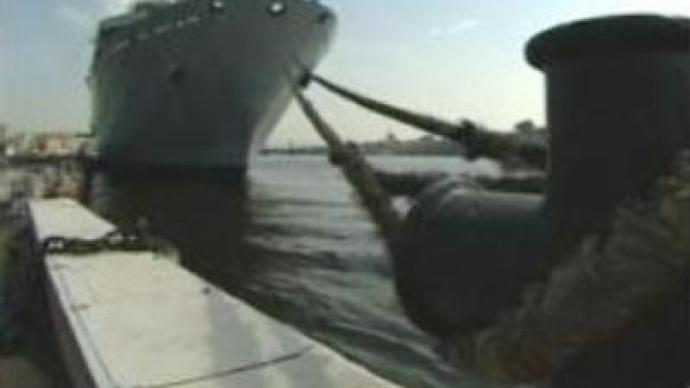 UK navy cadets explore Russia