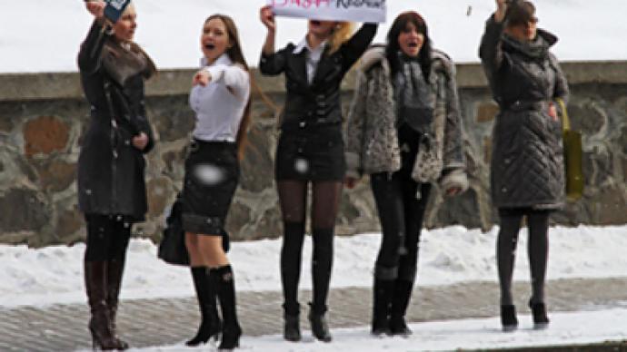 Feminists call for sex boycott against Ukrainian premier 