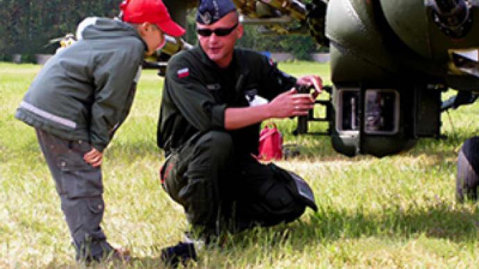 Ukrainian army recruits 8-year-old boy