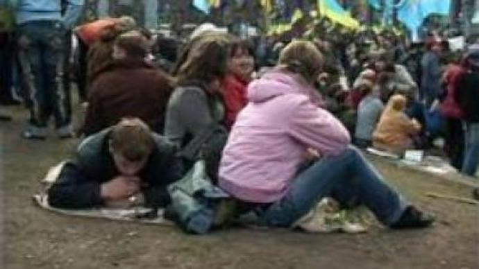 Ukrainians tired of politics