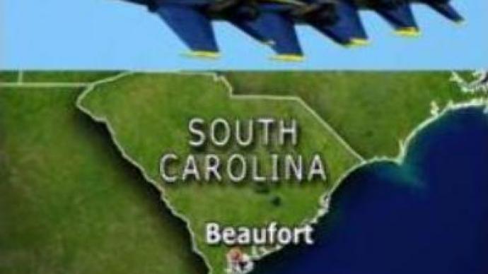 U.S. fighter jet crashes performing manoeuvre