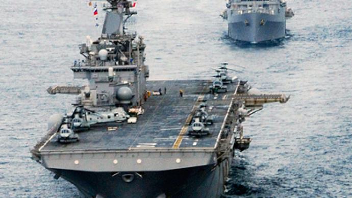 China expects respect after US naval shift