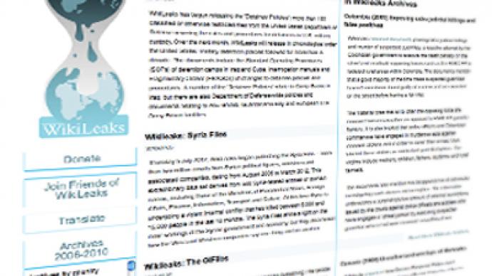 Released: WikiLeaks cash blockade 'ordered' by American 'hard-right'