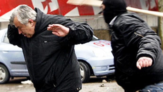 Georgian opposition keeps tab on numbers wounded in action