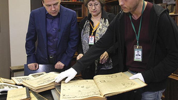 Medvedev meets Russian internet personalities over copyright
