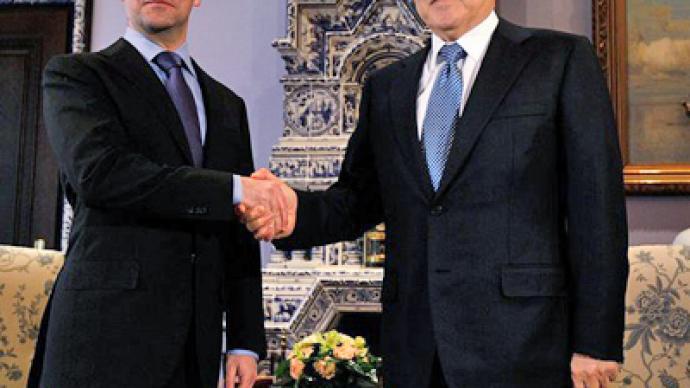 Medvedev wishes Nazarbayev luck at presidential election