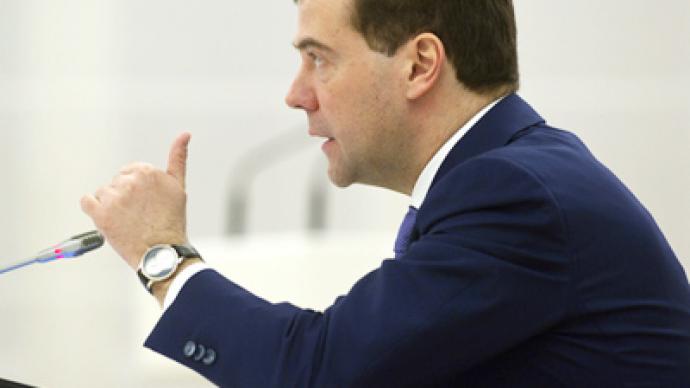 Medvedev wants "irreconcilable" militants eliminated