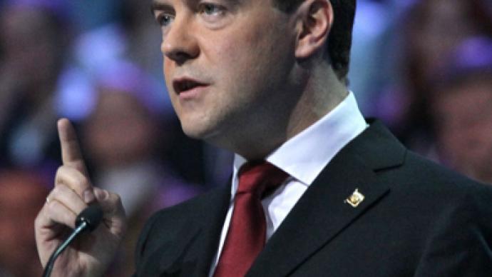 Voting for United Russia is voting for Putin as president – Medvedev