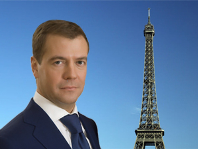 Merci! Medvedev gives candid interview to Parisian press