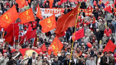 Russian Paratroopers’ Union pledges loyalty to Putin, decries protests