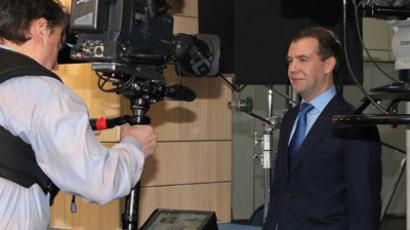 Opposition protests Medvedev’s project of independent Public TV