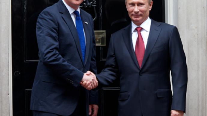 Putin and Cameron take gold medal for diplomacy in London