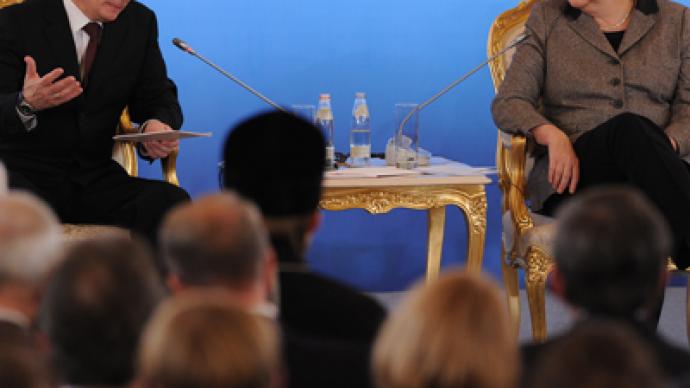 Putin denies chill in Moscow-Berlin ties