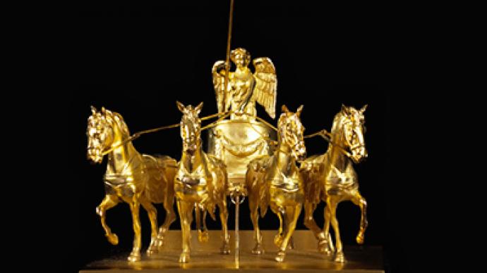 Russia surprised as German board cancels Quadriga award