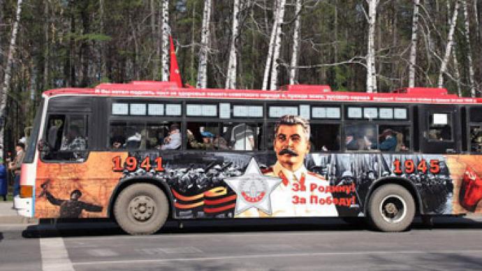 Stalin to make comeback on Victory Bus