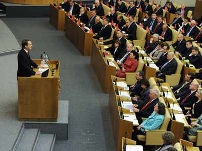 New State Duma targets changes to Constitution and TV