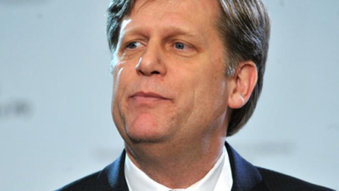 US ambassador says seeks reset, not revolution in Russia