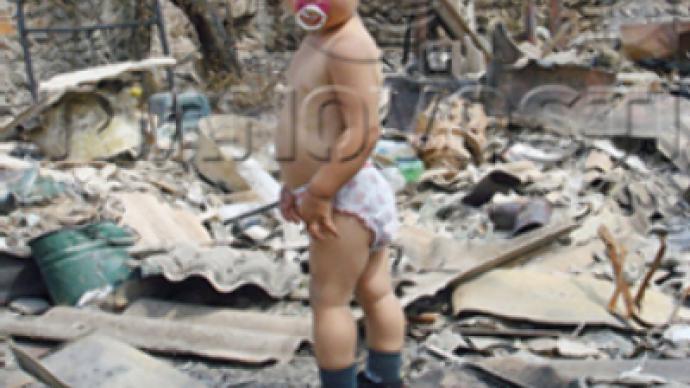 War photos show horror of Ossetian conflict