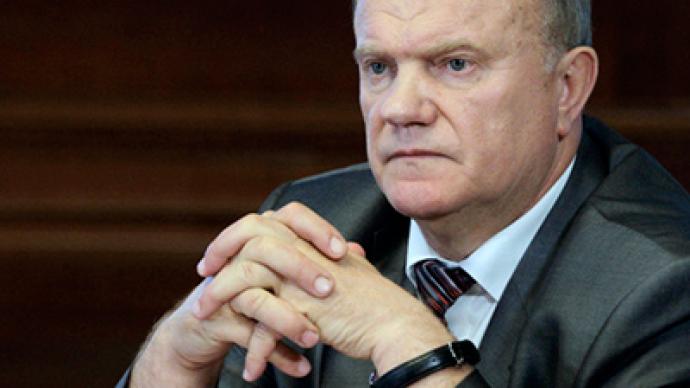 Russia’s Communist Party leader calls his presidential prospects strong