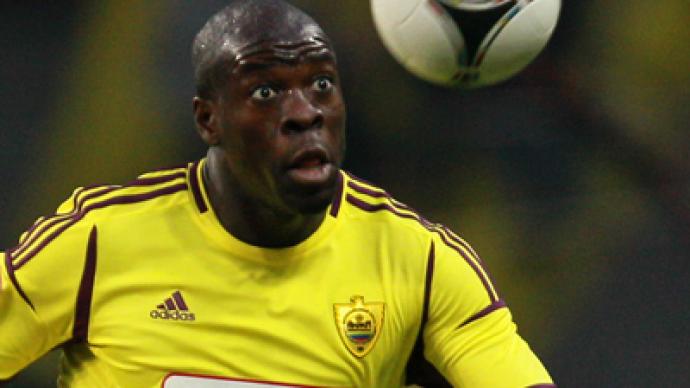 Samba happy at Anzhi despite banana incident