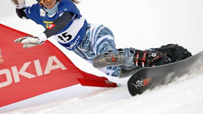 Russian snowboarders favorites at home World Cup event