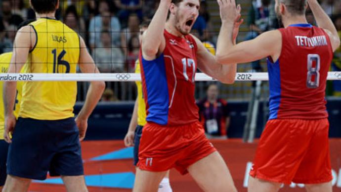 Russia shock Brazil in Olympic volleyball final (PHOTOS)