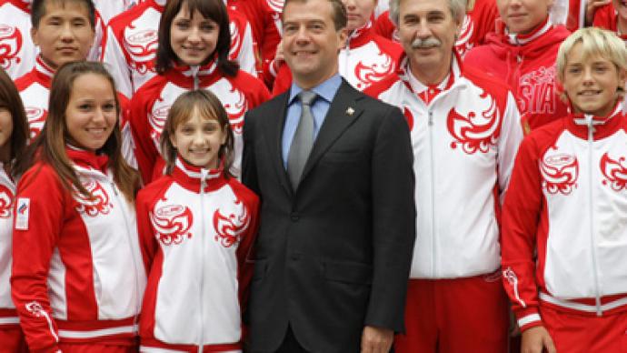 Gazprom to spend $130 mln on Russian Olympians