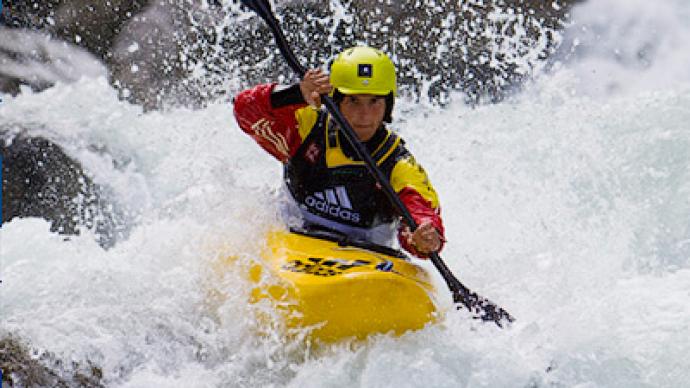 Kayaking champ in search of his River God