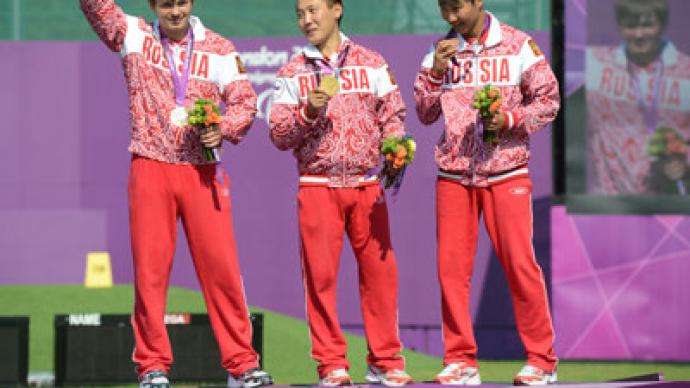 Russian archers sweep Paralympic podium