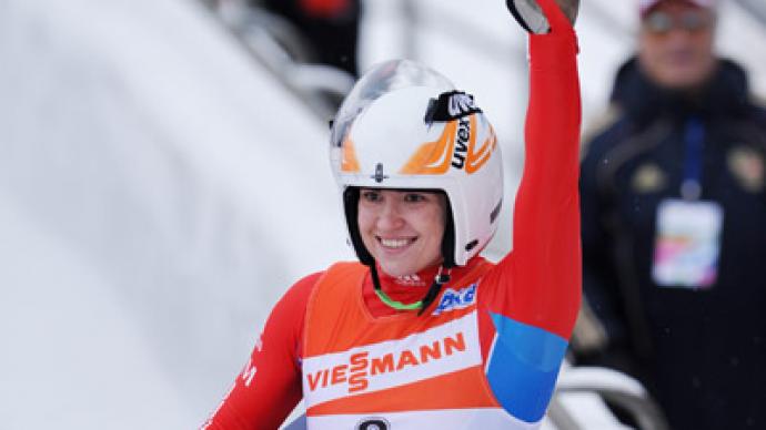 Russian ends luge season on high note