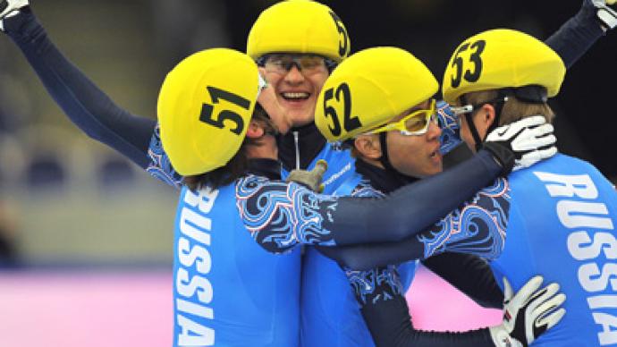 Russians make history at short track Euros