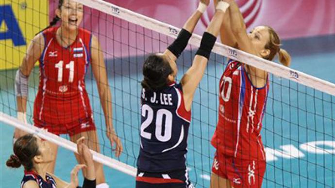 Russia suffer first FIVB Grand Prix loss