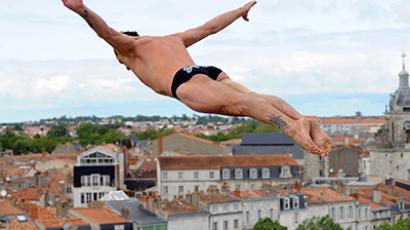 Cliff diving making splash for Olympic recognition 