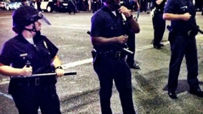 300 protesters swarm Hollywood Boulevard in LA, clashes with police reported (PHOTOS)