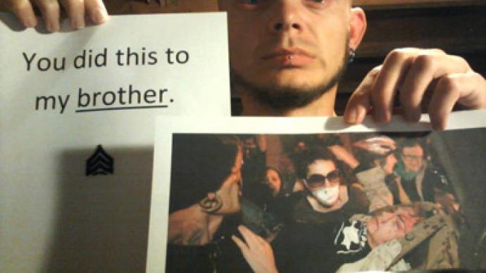 Marines furious over police attack on "brother" at Occupy Oakland ... Marines furious over police attack on "brother" at Occupy Oakland ...