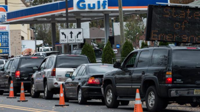 New York imposes fuel rationing plan after Hurricane Sandy (PHOTOS)