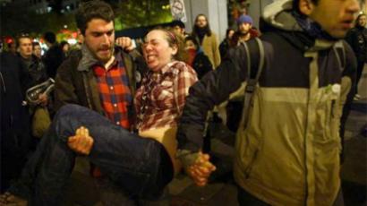 Police brutality and harsh tactics at OWS
