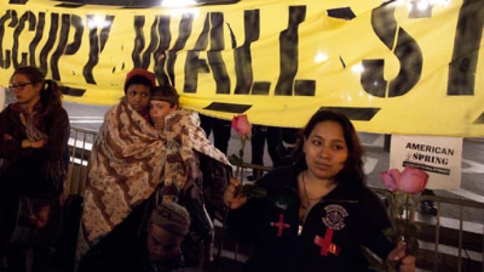 Occupy Wall Street clashes with NYPD at Union Square