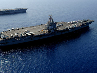 US Navy pulls two aircraft carriers from Syria shores — RT USA News