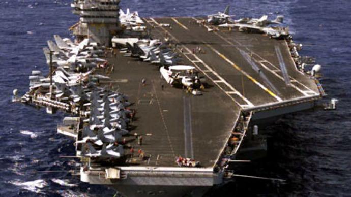 Thousands of US troops arrive near Syrian shore on USS Eisenhower