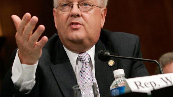 Ex-Congressman in Libya for talks with Gaddafi
